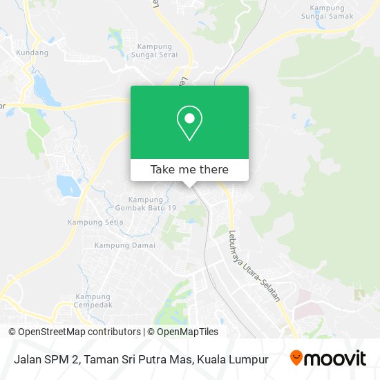 Jalan SPM  2, Taman Sri Putra Mas map
