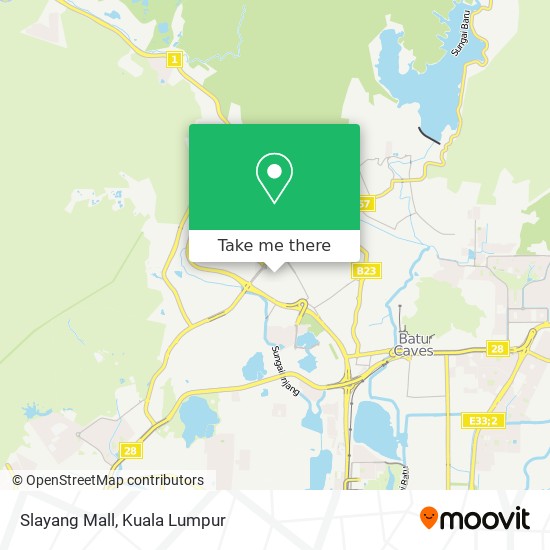 Peta Slayang Mall