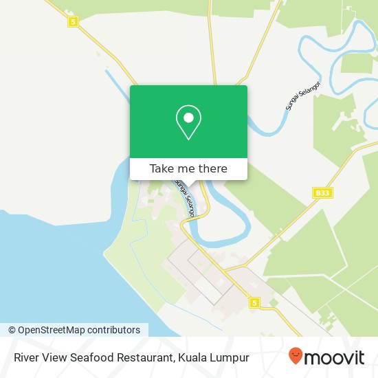 River View Seafood Restaurant map
