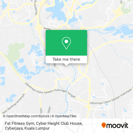 Fat Fitness Gym, Cyber Height Club House, Cyberjaya map