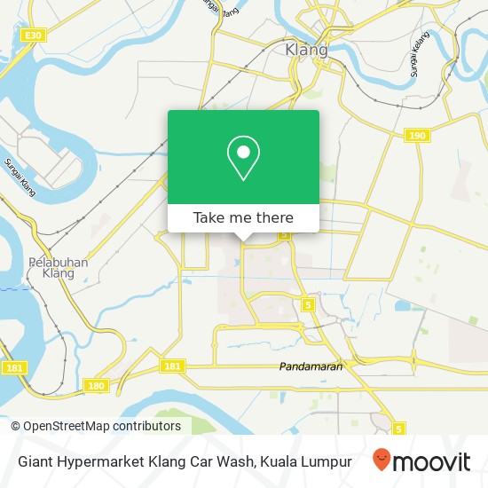 Peta Giant Hypermarket Klang Car Wash