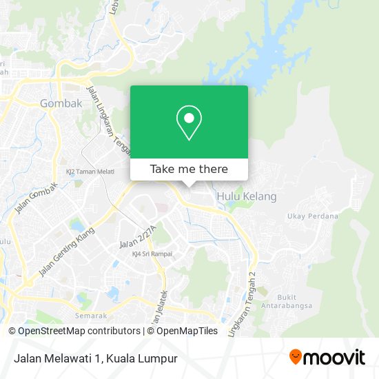 Jalan Melawati 1 map