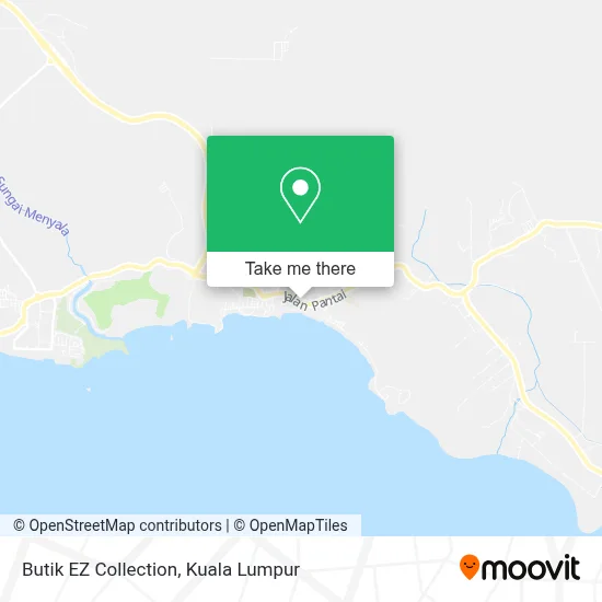 Butik EZ Collection map