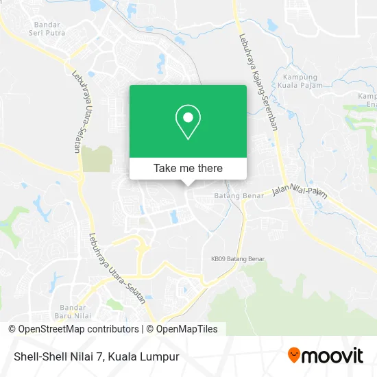 Shell-Shell Nilai 7 map