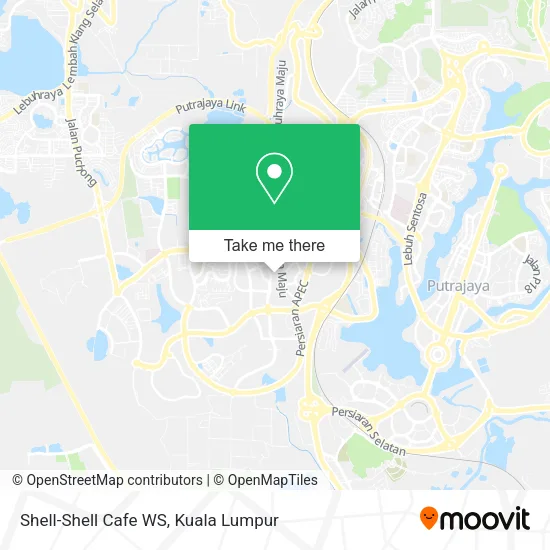 Shell-Shell Cafe WS map