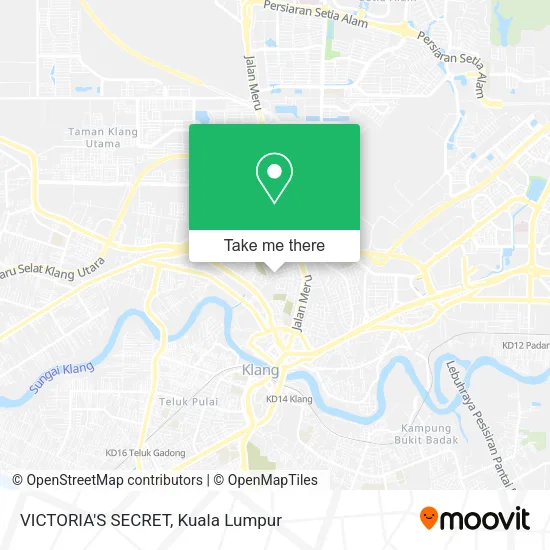 VICTORIA'S SECRET map