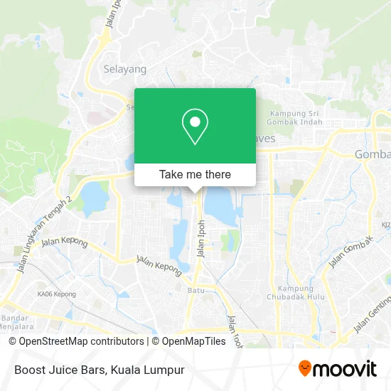 Boost Juice Bars map