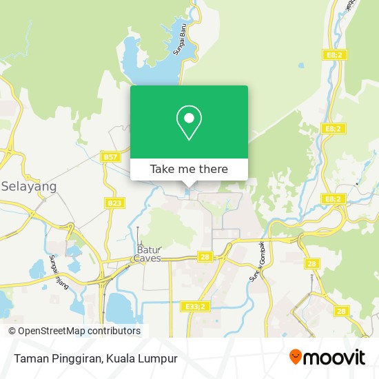 Taman Pinggiran map