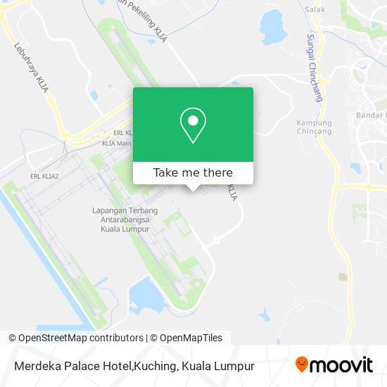 Merdeka Palace Hotel,Kuching map