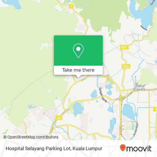 Hospital Selayang Parking Lot map
