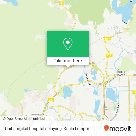 Unit surgikal hospital selayang map