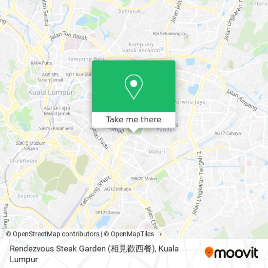 Rendezvous Steak Garden (相見歡西餐) map