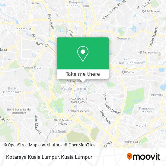 Peta Kotaraya Kuala Lumpur