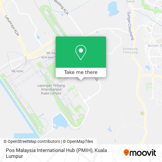 Pos Malaysia International Hub (PMIH) map