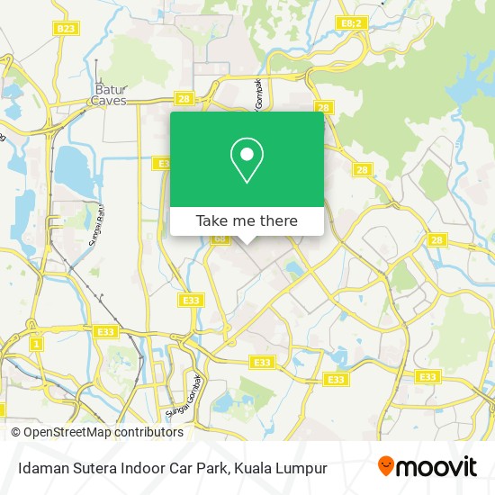 Idaman Sutera Indoor Car Park map