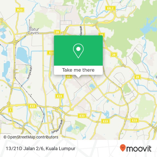 13/21D Jalan 2/6 map