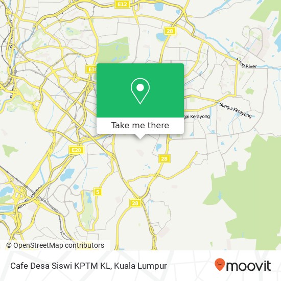 Cafe Desa Siswi KPTM KL map