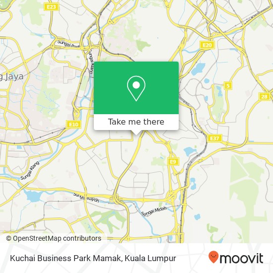 Peta Kuchai Business Park Mamak