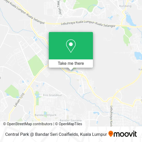 Central Park @ Bandar Seri Coalfields map