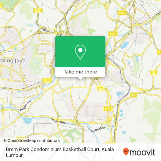 Brem Park Condominium Basketball Court map