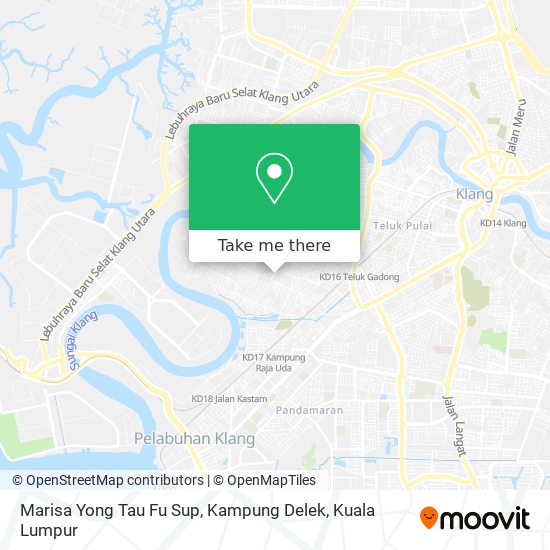 Peta Marisa Yong Tau Fu Sup, Kampung Delek