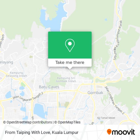 From Taiping With Love map