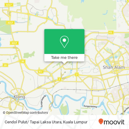 Cendol Pulut/ Tapai Laksa Utara map