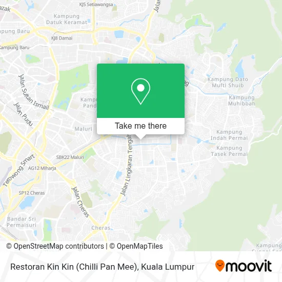 Restoran Kin Kin (Chilli Pan Mee) map