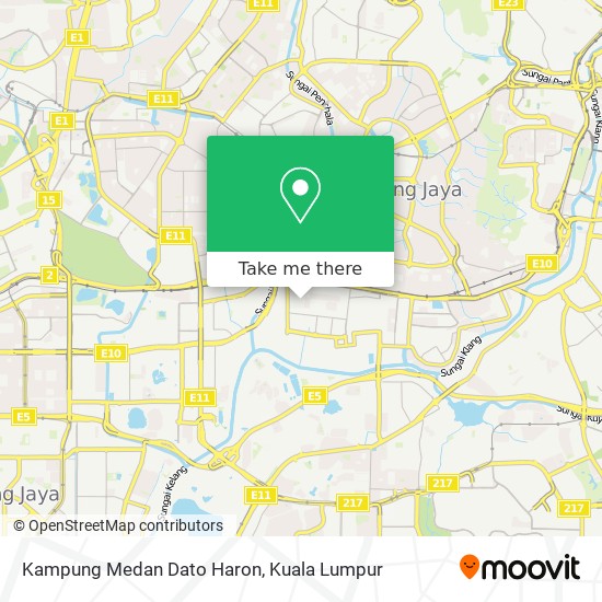 Kampung Medan Dato Haron map