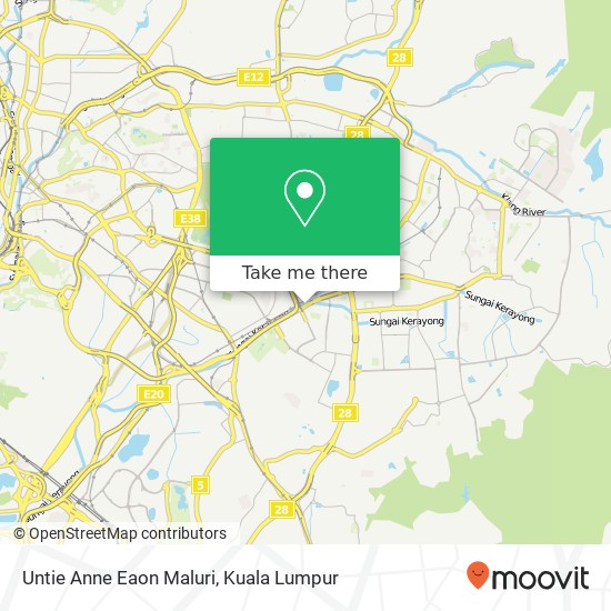 Untie Anne Eaon Maluri map
