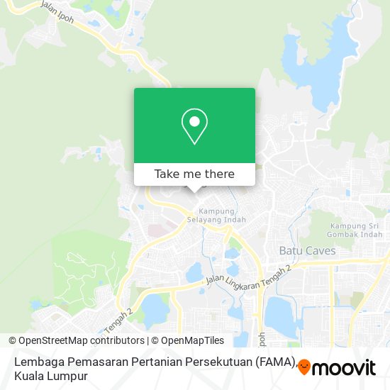 Lembaga Pemasaran Pertanian Persekutuan (FAMA) map