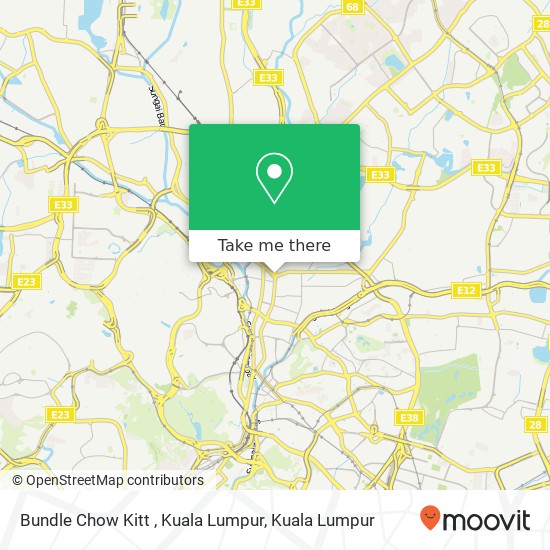 Bundle Chow Kitt , Kuala Lumpur map