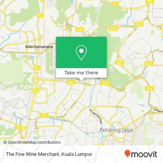 The Fine Wine Merchant map