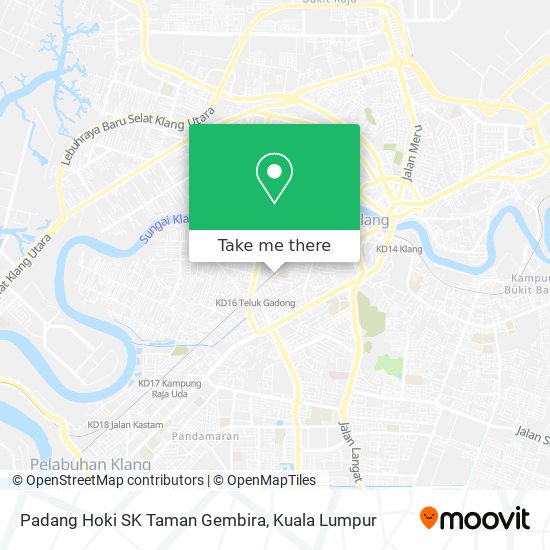 Padang Hoki SK Taman Gembira map