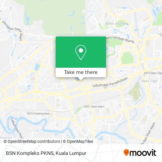 BSN Kompleks PKNS map