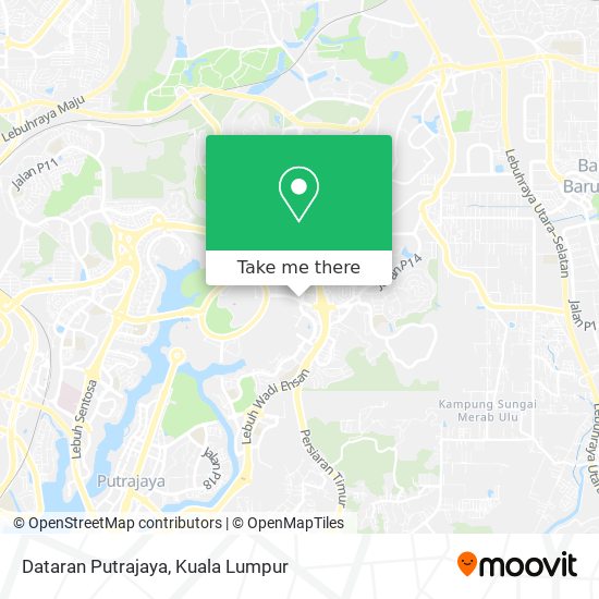 Peta Dataran Putrajaya
