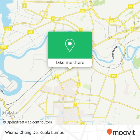 Peta Wisma Chung De