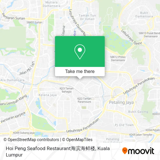 Hoi Peng Seafood Restaurant海滨海鲜楼 map