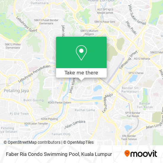 Faber Ria Condo Swimming Pool map