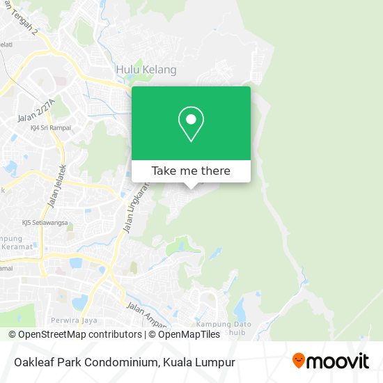 Oakleaf Park Condominium map