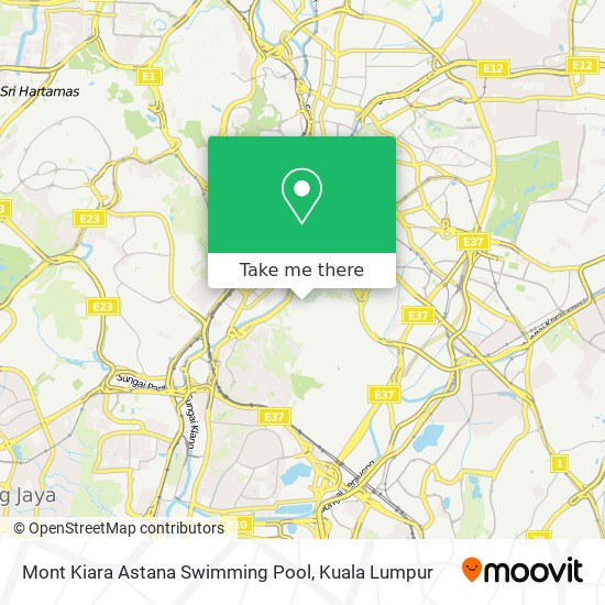 Mont Kiara Astana Swimming Pool map