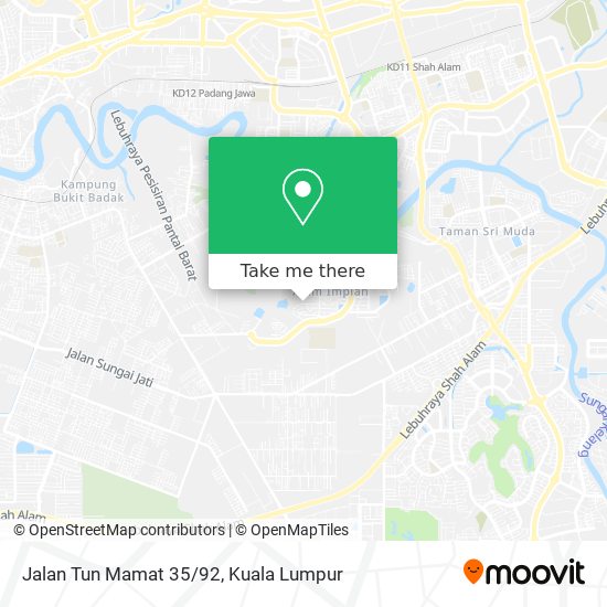 Jalan Tun Mamat 35/92 map