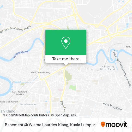 Peta Basement @ Wisma Lourdes Klang