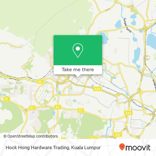 Hock Hong Hardware Trading map