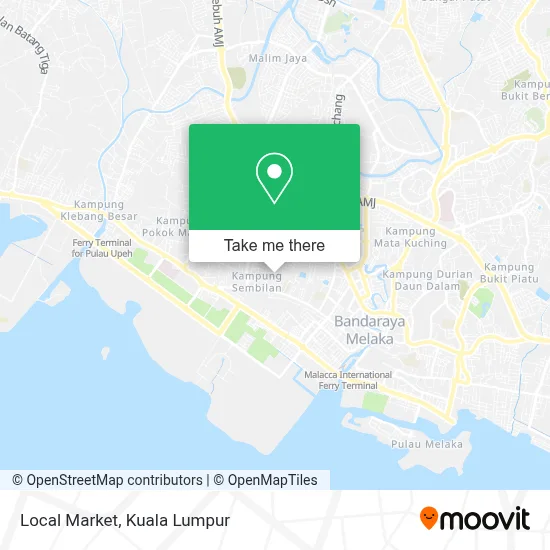 Local Market map