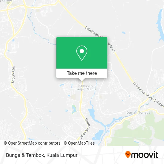 Bunga & Tembok map