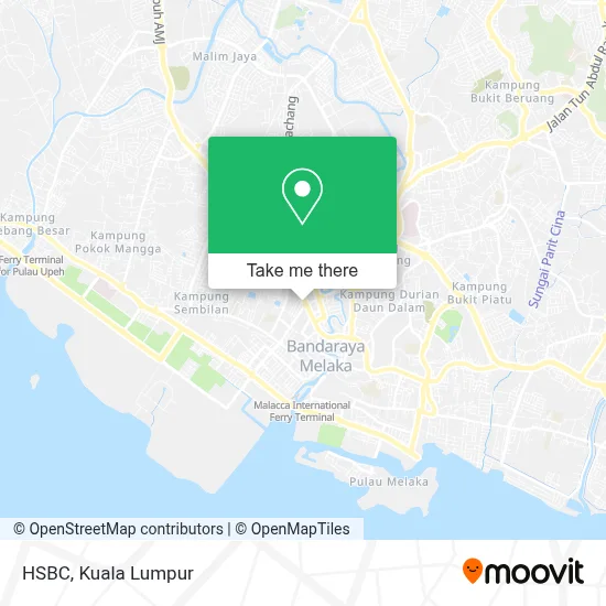 HSBC map