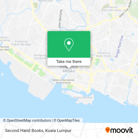 Second Hand Books map