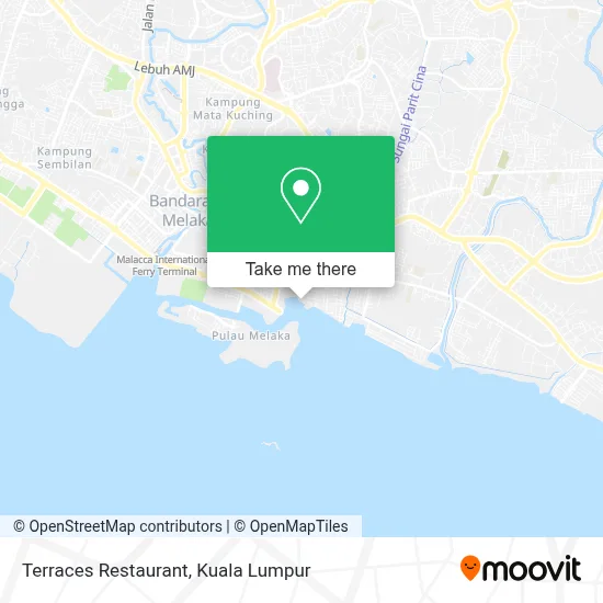 Terraces Restaurant map