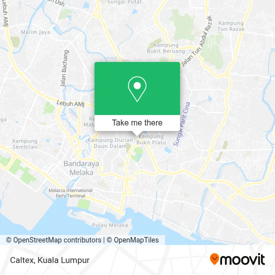 Caltex map